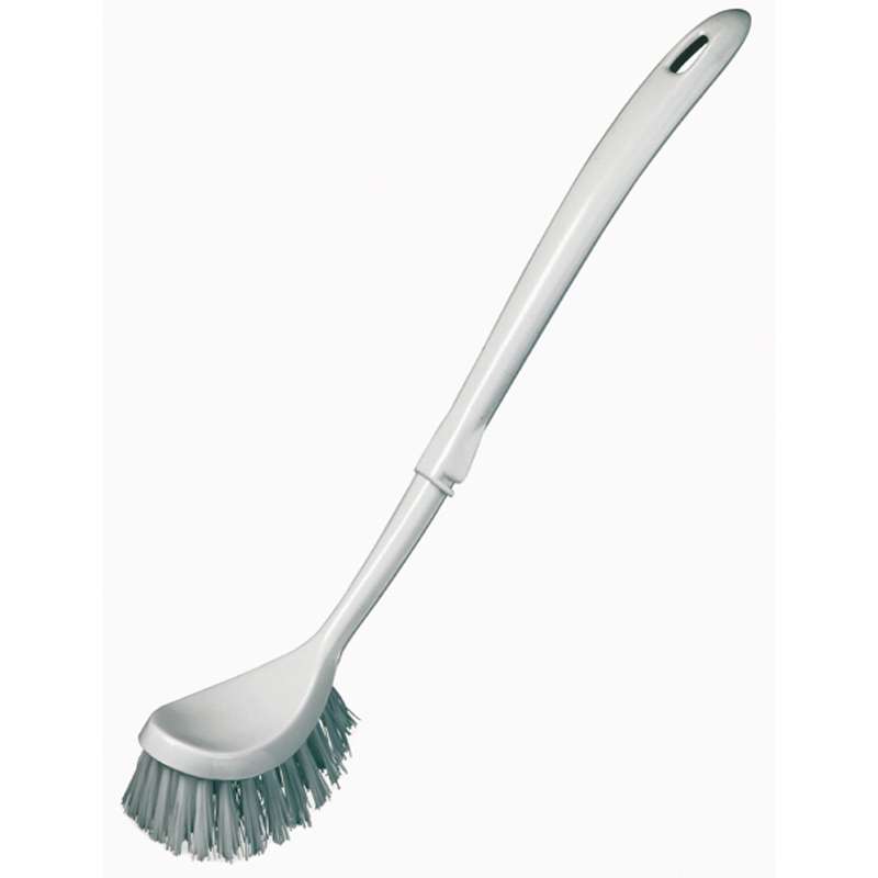 White Toilet Brush - PVC Fill