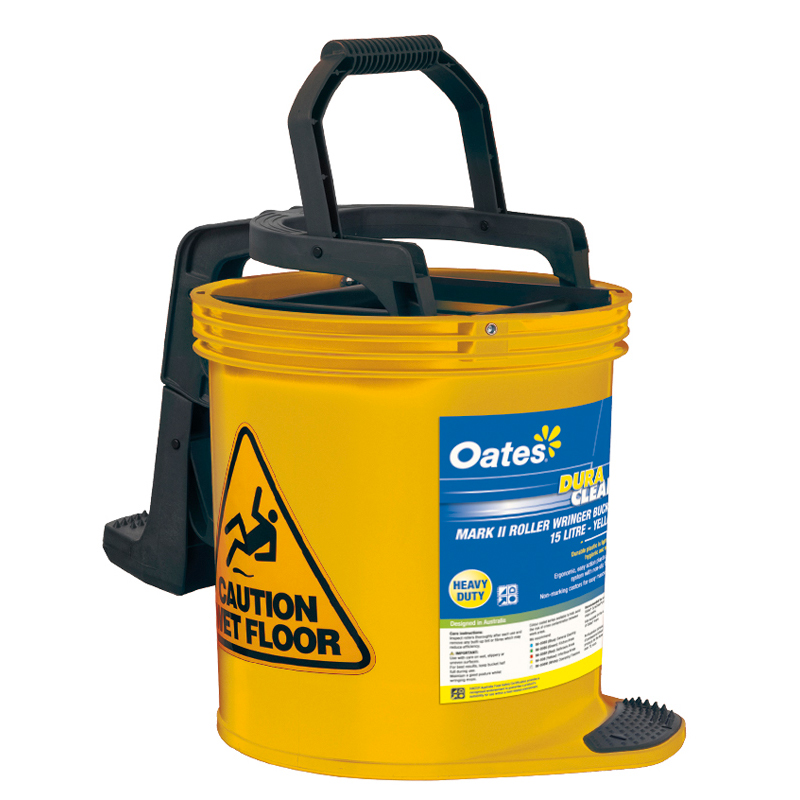 Contractor Yellow Roller Winger Bucket - 15L